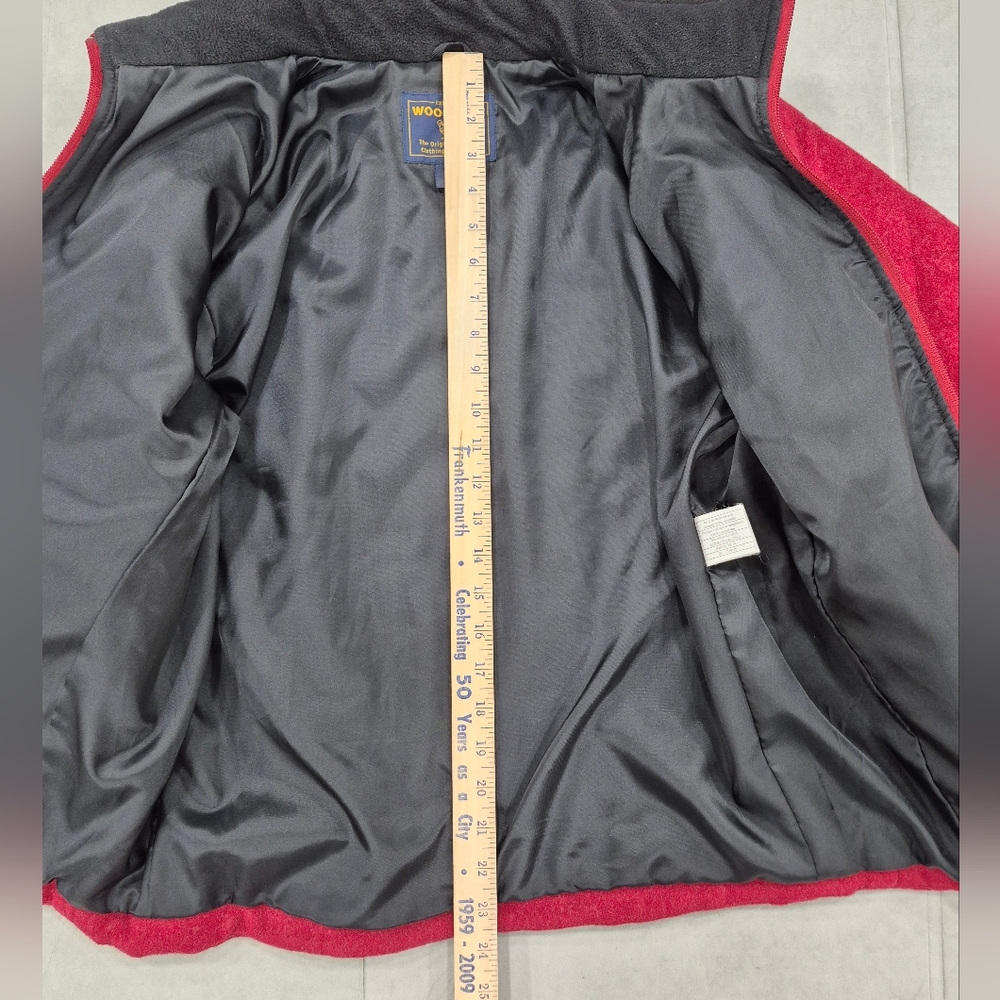 Woolrich Ruby Heather Jacket Women's Medium Red Q… - image 7